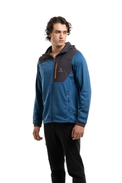 Climbolic Apex Outdoor Kapüşonlu Polar Petrol - XL