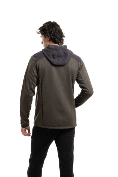 Climbolic Apex Outdoor Kapüşonlu Polar Haki - XL