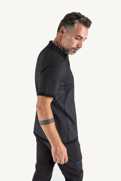 Climbolic Efes Polo Yaka T-Shirt Siyah - L