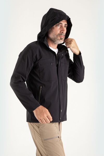 Climbolic Norwester Outdoor Rüzgarlık Siyah - XL