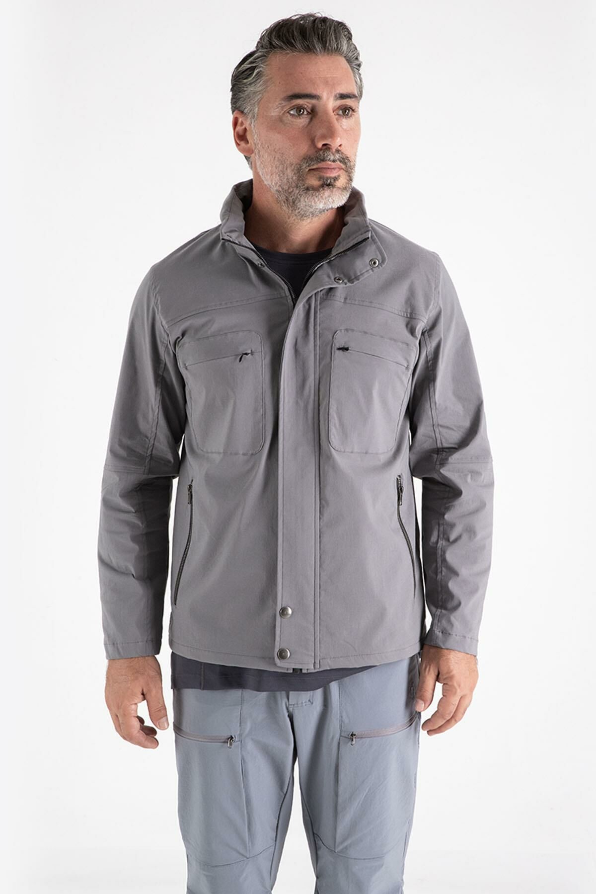 Climbolic Norwester Outdoor Rüzgarlık Gri - S