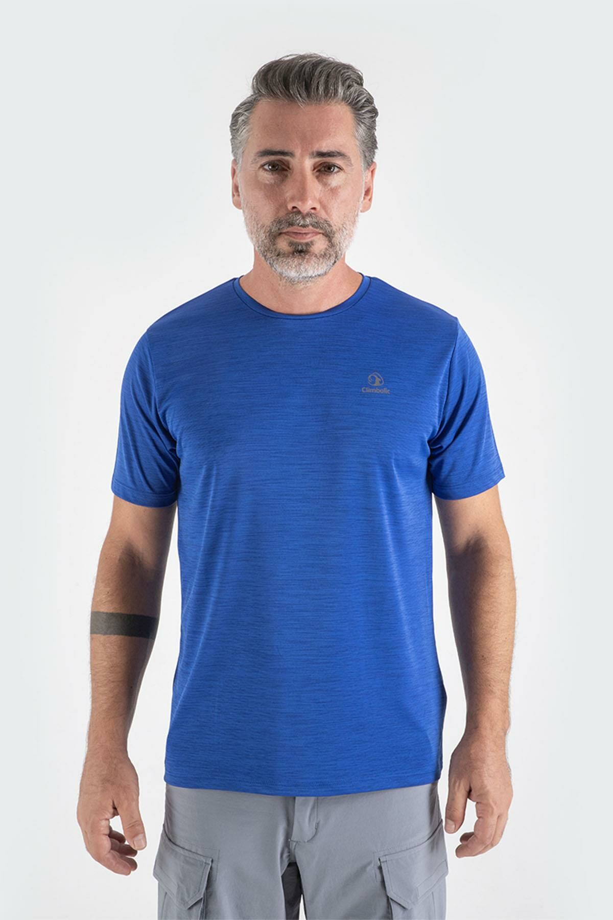 Climbolic LEAP OUTDOOR ERKEK T-SHIRT Saks Mavi - L