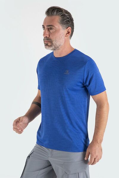 Climbolic LEAP OUTDOOR ERKEK T-SHIRT Saks Mavi - L