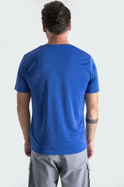 Climbolic LEAP OUTDOOR ERKEK T-SHIRT Saks Mavi - L