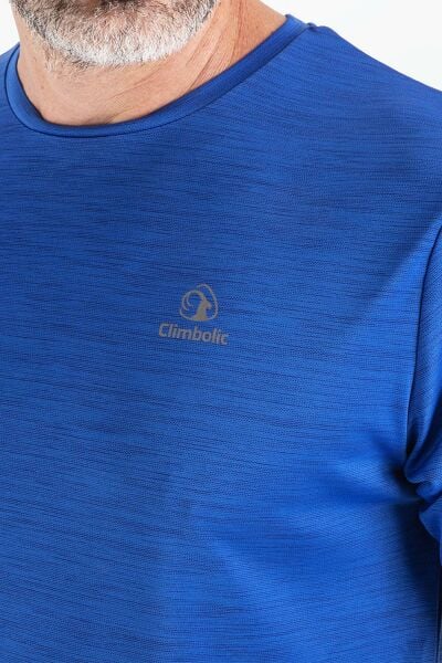 Climbolic LEAP OUTDOOR ERKEK T-SHIRT Saks Mavi - L