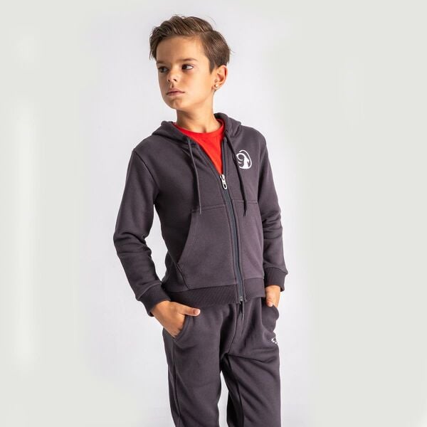 Climbolic Talc Kapüşonlu Çocuk Sweat Ekru - 08 YAŞ