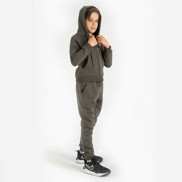 Climbolic Talc Kapüşonlu Çocuk Sweat Ekru - 08 YAŞ