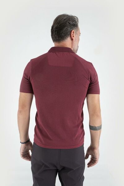 Climbolic Efes Polo Yaka T-Shirt Bordo - XS