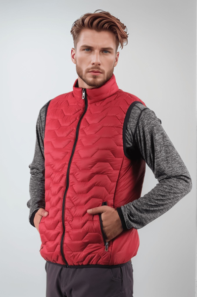 Climbolic 5253 Kapitone Erkek Yelek Siyah - S