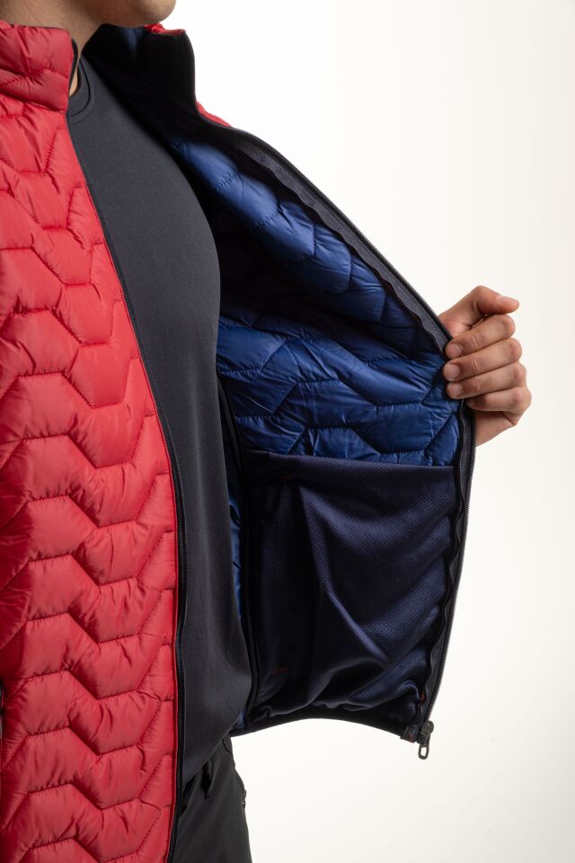 Climbolic 5253 Kapitone Erkek Yelek Haki Siyah - S