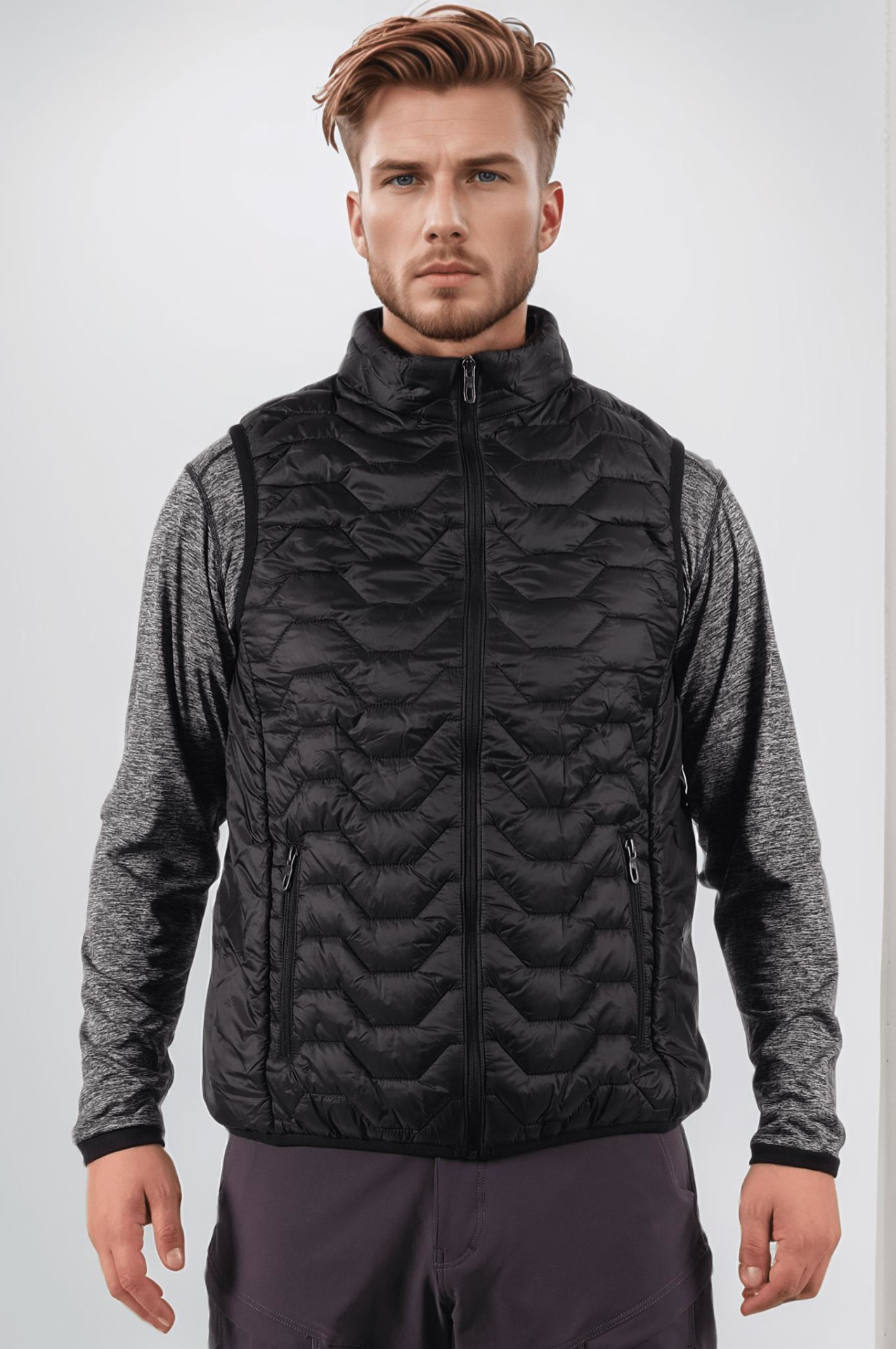Climbolic 5253 Kapitone Erkek Yelek Siyah - S
