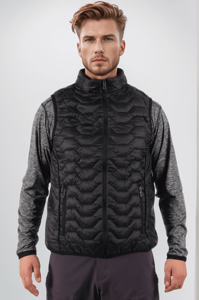 Climbolic 5253 Kapitone Erkek Yelek Siyah - S