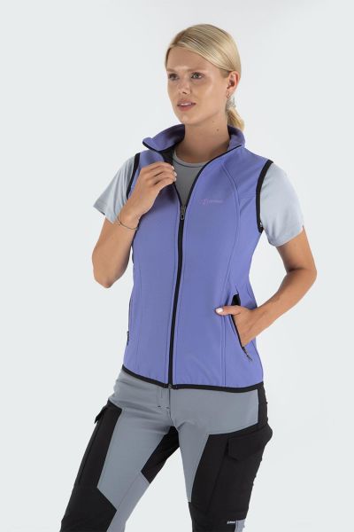 Climbolic Ruby Outdoor Softshell Yelek Lila - S