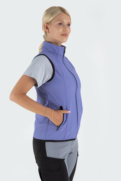 Climbolic Ruby Outdoor Softshell Yelek Lila - S