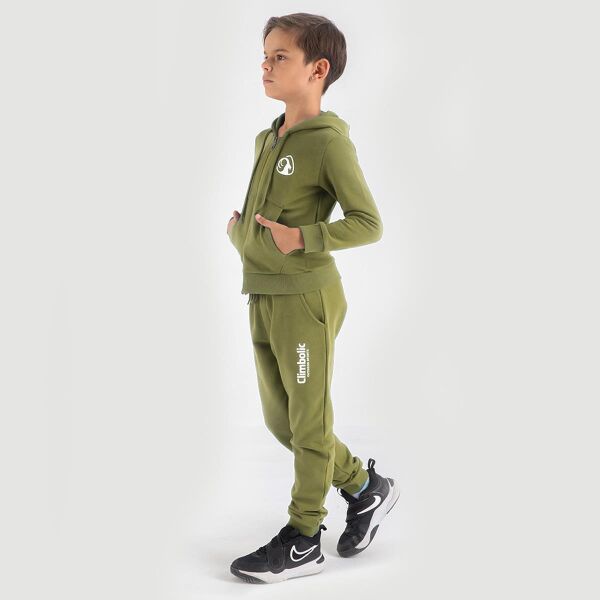 Climbolic Talc Kapüşonlu Çocuk Sweat Yeşil - 12 YAŞ