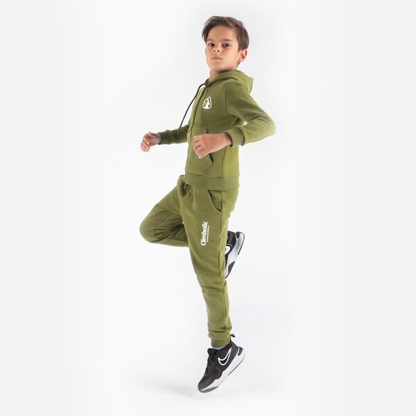 Climbolic Talc Kapüşonlu Çocuk Sweat Yeşil - 12 YAŞ