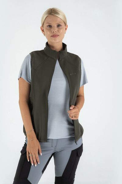 Climbolic Ruby Outdoor Softshell Yelek Yeşil - 2XL