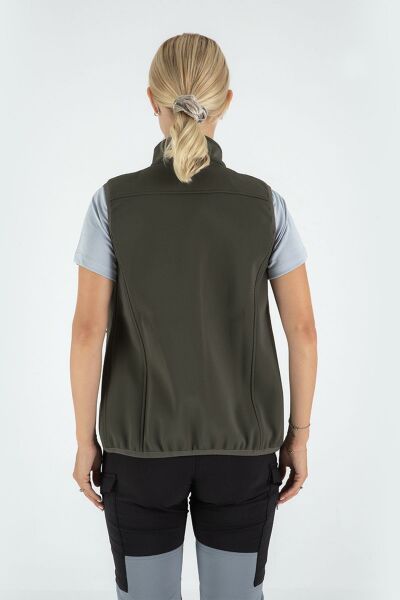 Climbolic Ruby Outdoor Softshell Yelek Yeşil - 2XL