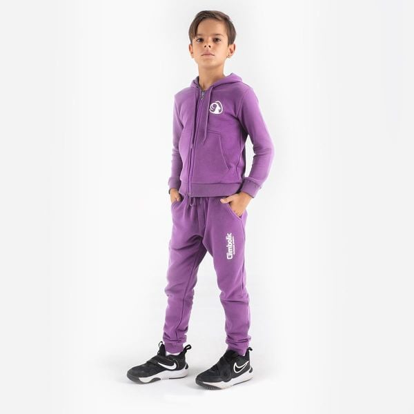 Climbolic Talc Kapüşonlu Çocuk Sweat Mor - 14 YAŞ