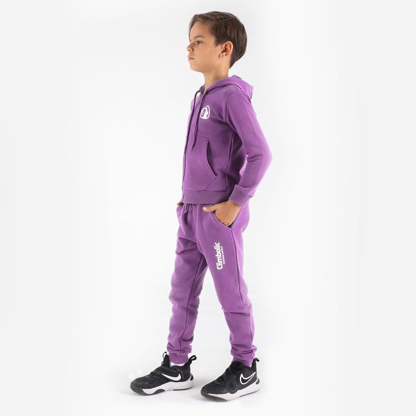 Climbolic Talc Kapüşonlu Çocuk Sweat Mor - 14 YAŞ