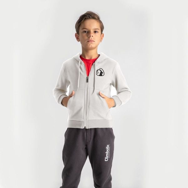 Climbolic Talc Kapüşonlu Çocuk Sweat Ekru - 08 YAŞ