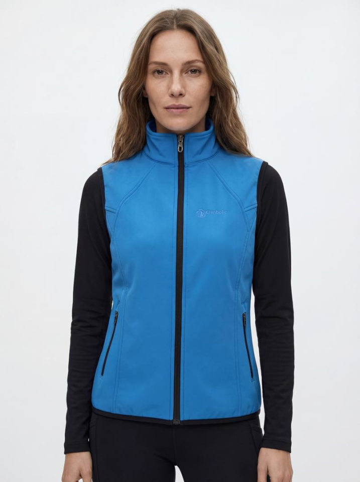 Climbolic Ruby Outdoor Softshell Yelek Mavi - XS