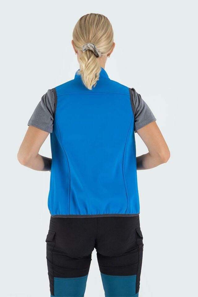 Climbolic Ruby Outdoor Softshell Yelek Mavi - XS