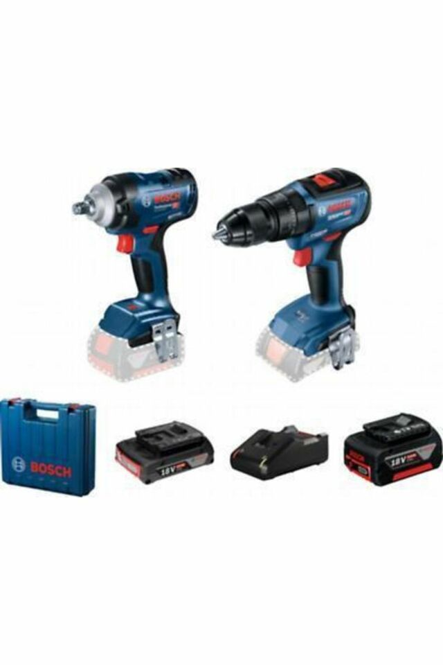 GDS 18V-400 + GSB 18V-50  2.0.AH 5.0.AH SET