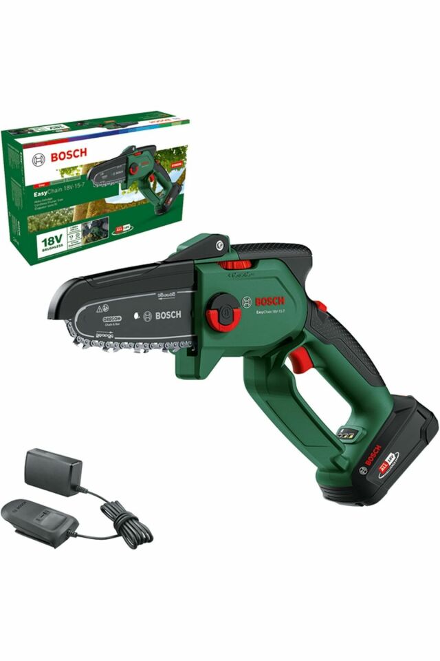 EASY CHAIN 18V-15-7 ZİNCİRLİ AĞAÇ KESME 2,5 AH