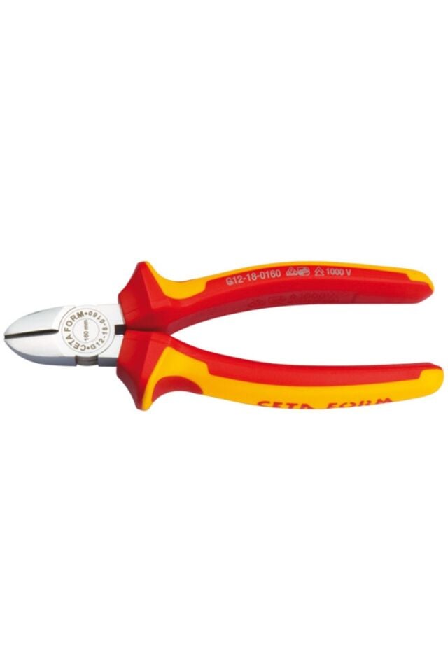 VDE1000 IZOLELI YAN KESKI 180 MM