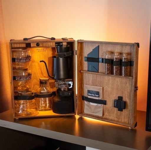 Wooden Series Brewed Coffee Concept