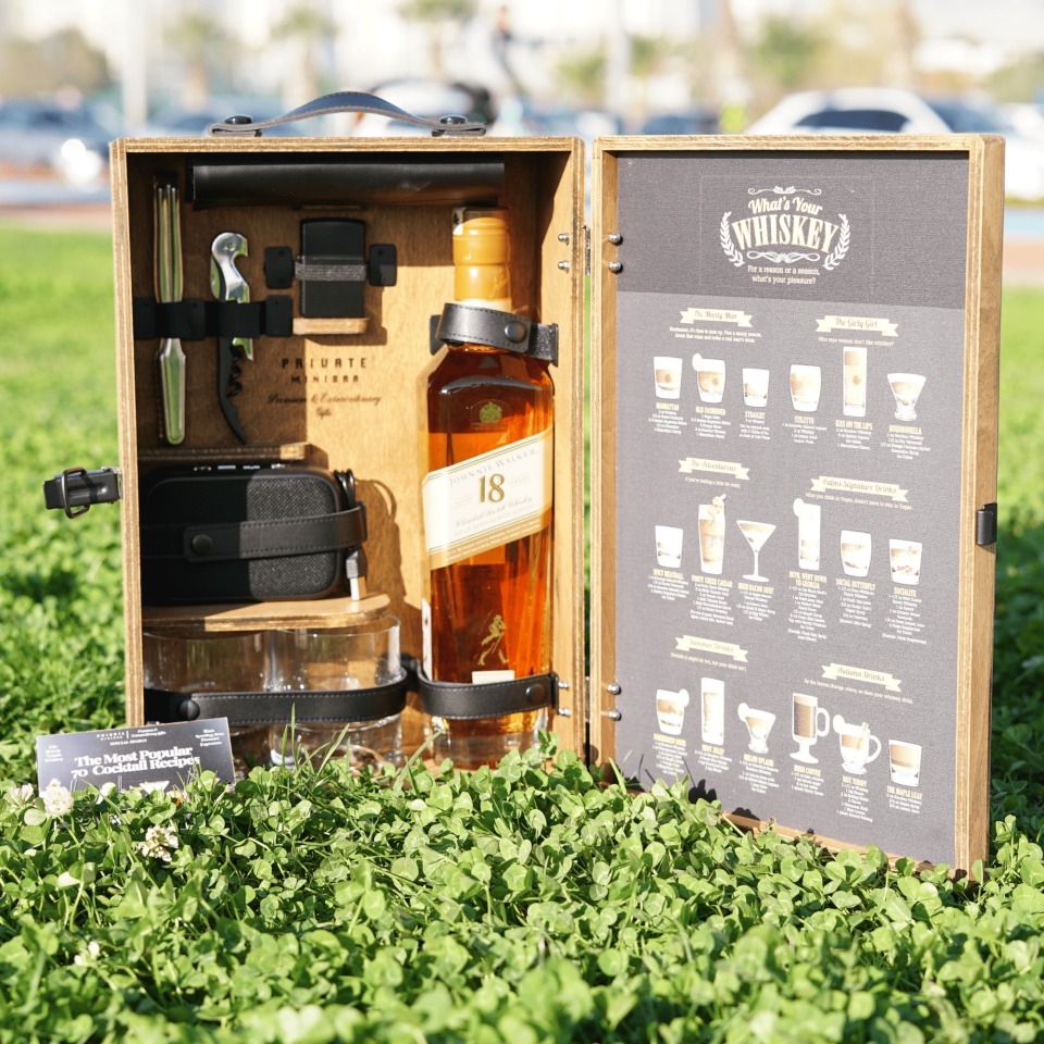 Nomadic Series, Whiskey Concept, Wooden Design, Gifts For Bourbon Lovers, Personalized Gift Box