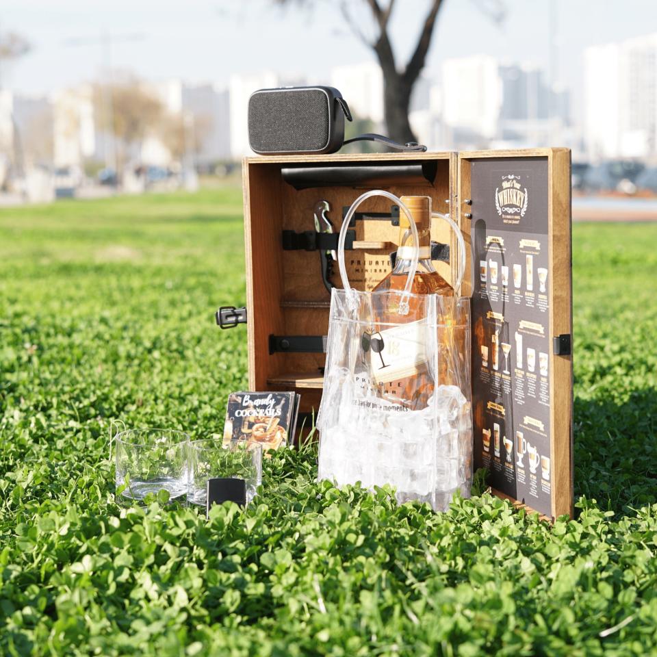 Nomadic Series, Whiskey Concept, Wooden Design, Gifts For Bourbon Lovers, Personalized Gift Box