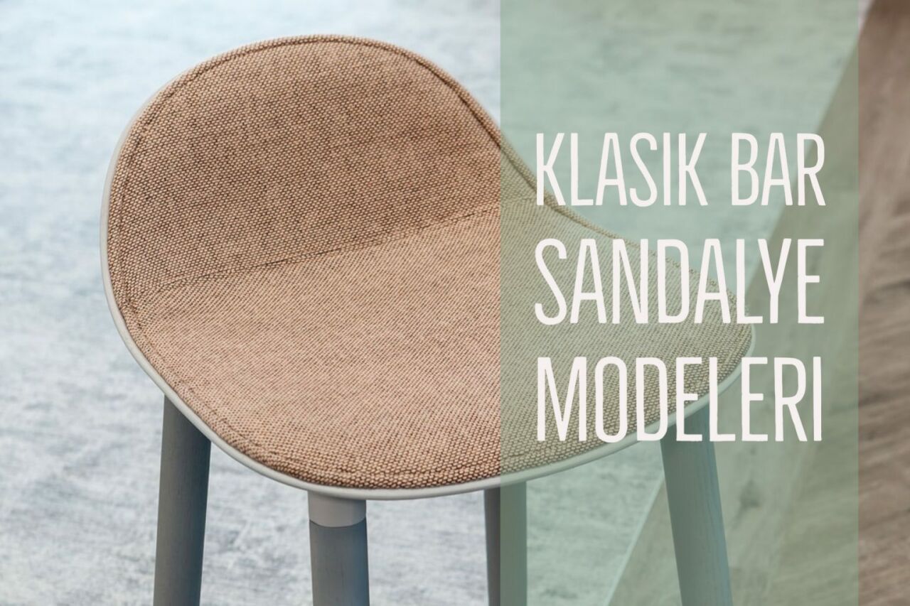 Klasik Bar Sandalye Modelleri