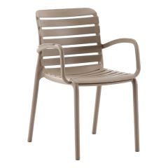 Parma Kollu PP Plastik Sandalye