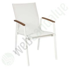 Meram Dış Mekan Sandalyesi Beyaz