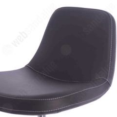 Mini Candy Tepsi Ayaklı Bar Sandalyesi Siyah