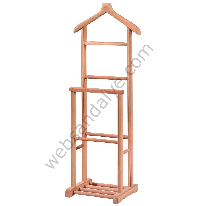 Ahtapot Ham Ahşap Askılık
