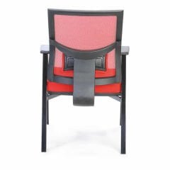 Karmen Kırmızı Metal Sandalye