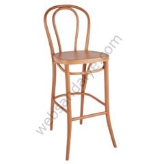 Gavis Thonet Ahşap Bar Sandalyesi