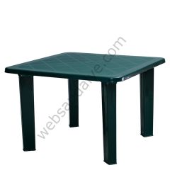 Arkansas Plastik Masa 70×70 Yeşil