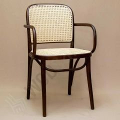 Neva Hasırlı Thonet Ahşap Sandalye Ceviz