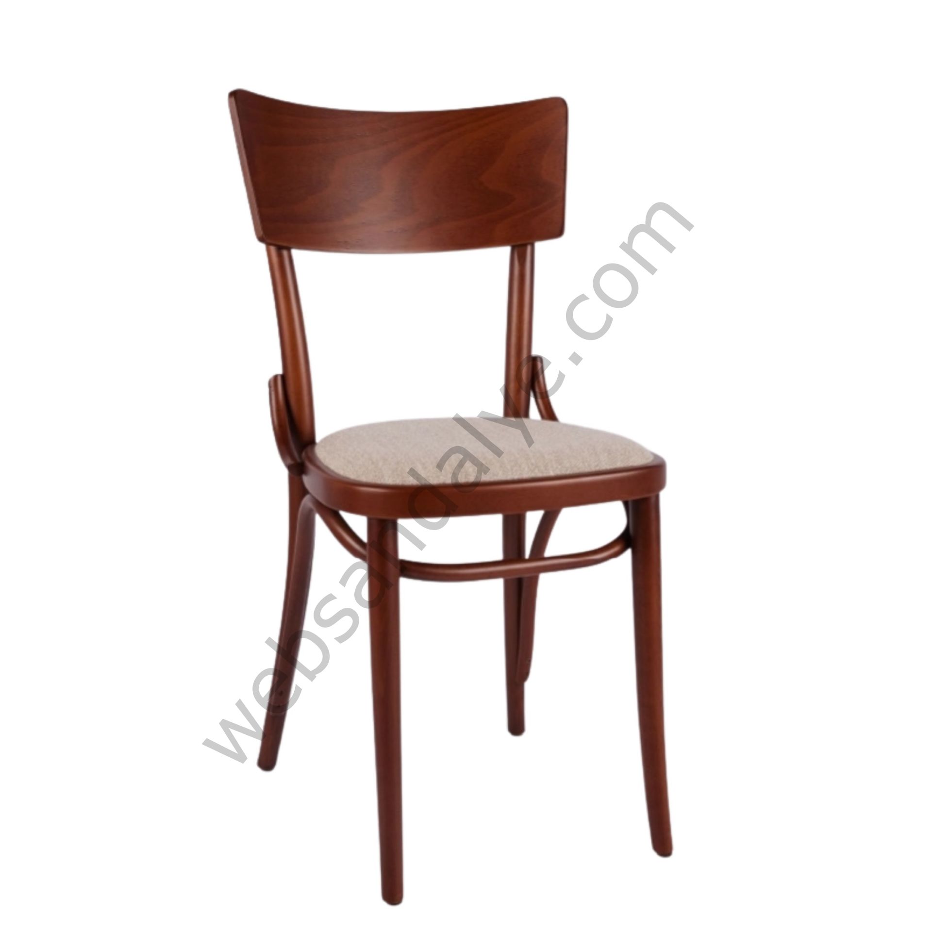 Vale Döşemeli Thonet Ahşap Sandalye