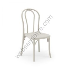 Antika Plastik Sandalye Siyah