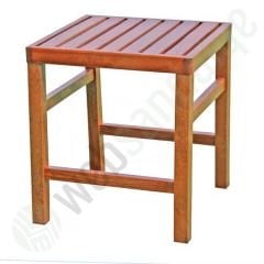 Mago İki Kişilik Ahşap Şezlong Seti