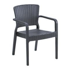 Julia Plastik Rattan Sandalye