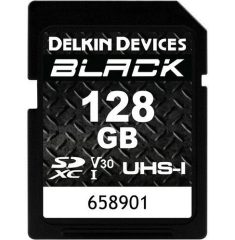 Delkin Devices 128GB BLACK UHS-I V30 SDXC Hafıza Kartı