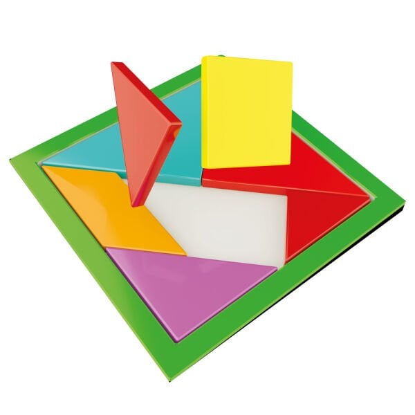 RED-5144 RENKLI TANGRAM 48