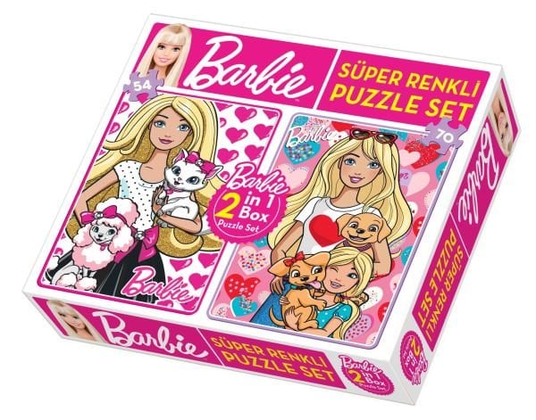 TABA-BRB1542 BARBIE 2IN1 PUZZLE 36