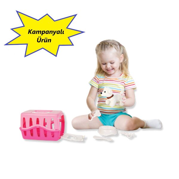 PLSK-03-358-P SEVIMLI KAFESLI KOPEGIM PEMBE 6